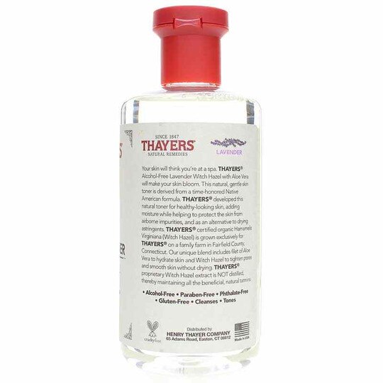 Witch Hazel Alcohol-Free Toner, THY